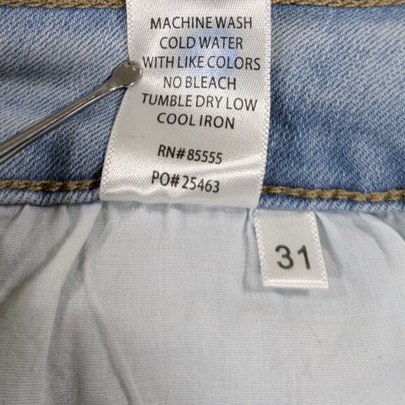 Pistola Distressed High Rise Skinny GUC $148 Size 31   J1316 - Picture 6 of 8